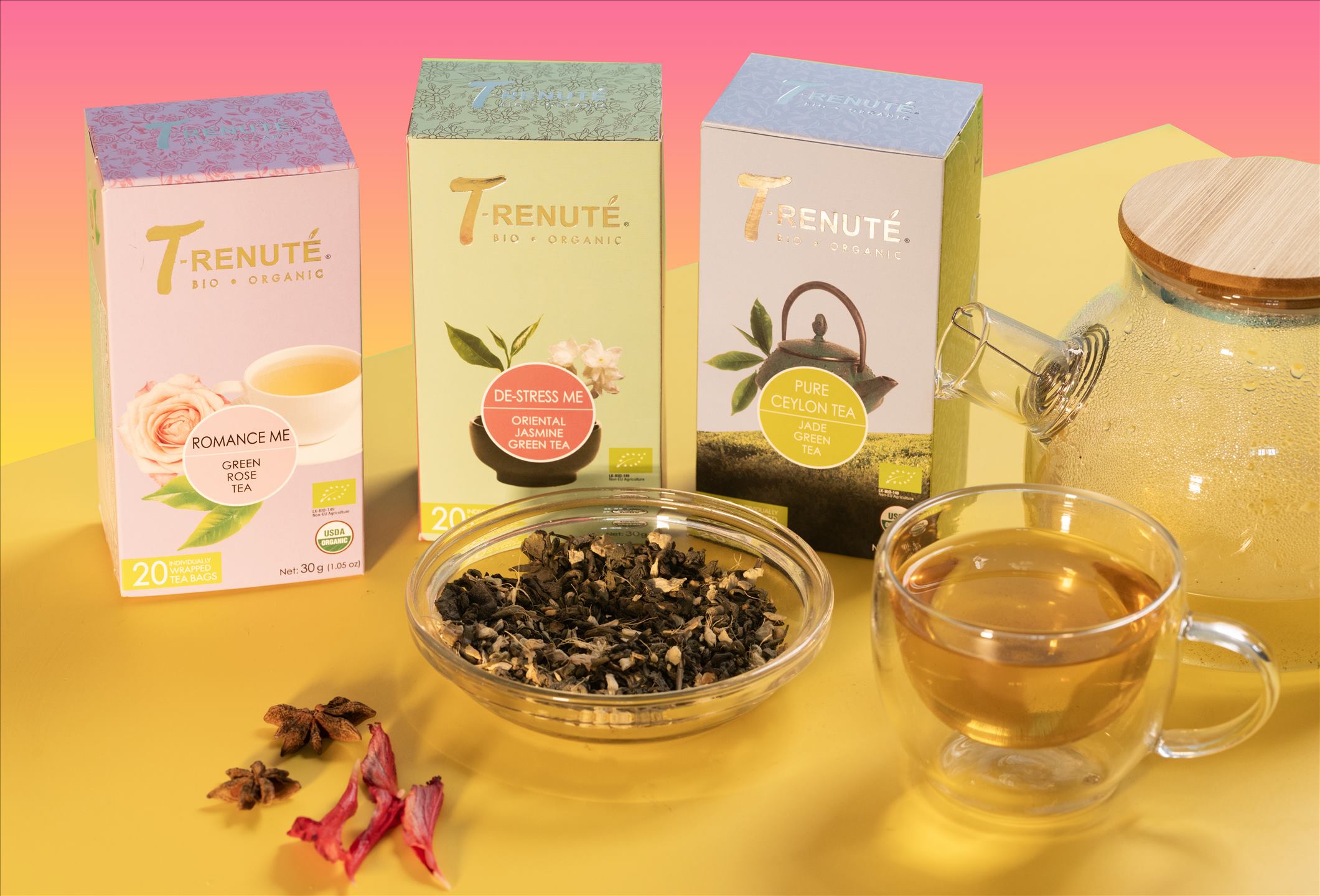 Organic Green Tea Blends